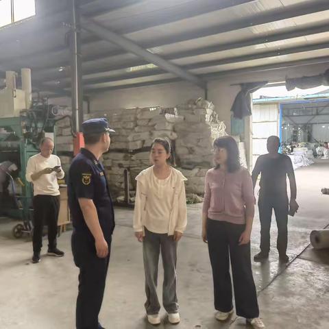 筑牢安全底线——陈仓大队联合多部门开展生产加工企业消防安全检查