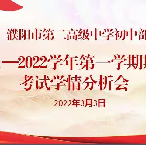 精准把脉找对策，奋楫笃行提质量——初中部召开教学质量检测学情分析会