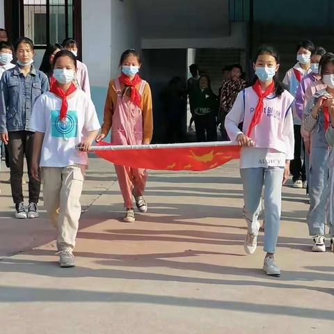全民国家安全教育日，崇礼乡大付小学普法宣传活动