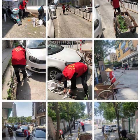 张宅社区做好环境卫生整治，迎接全国文明城市复评