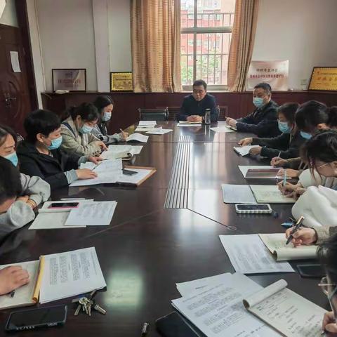 任重道远，砥砺前行——先锋学校初三一模质量分析会