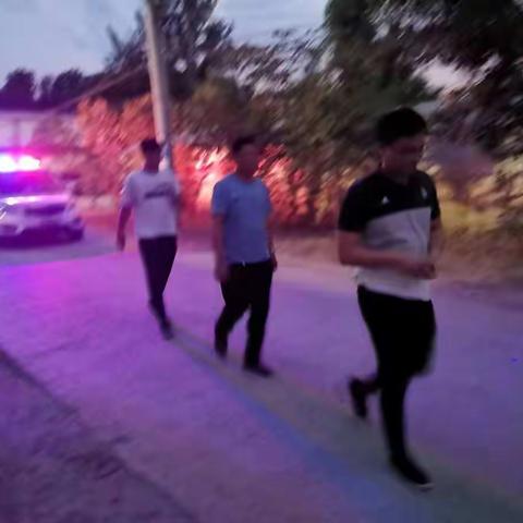 创建幸福安康农场，综治办巡防大队在行动