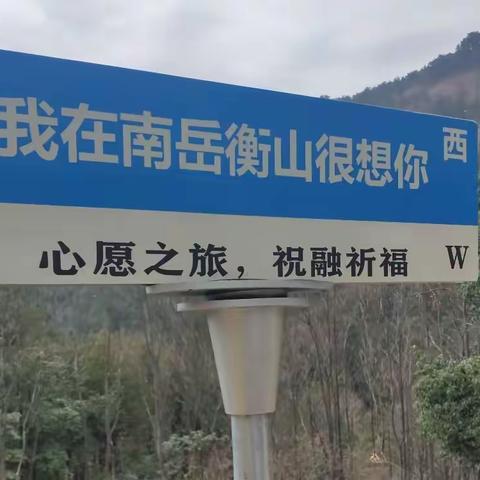 我在南岳衡山很想你