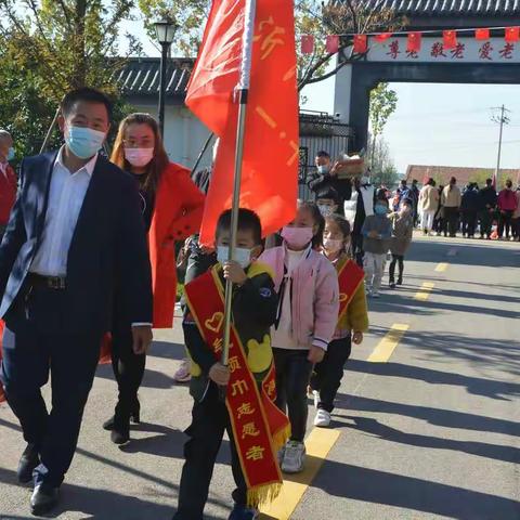 “童心敬老 爱在重阳”——临沂杏园教育集团汤头校区重阳节活动纪实