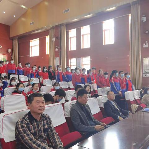 厉兵三月磨利剑，鏖战百日铸辉煌——记江夏五中2022届中考百日誓师活动