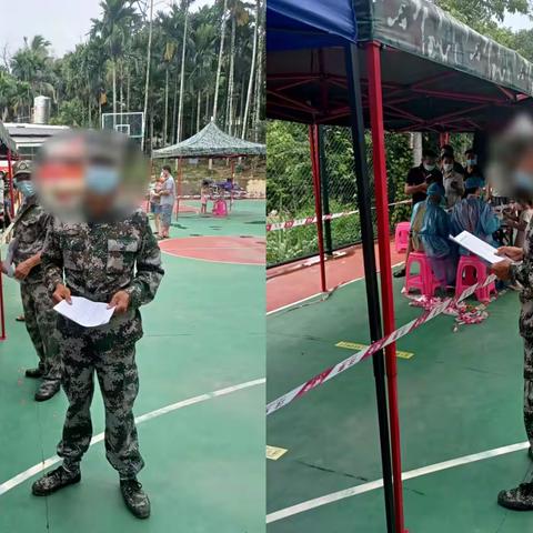 白沙县司法局牙叉司法所社区矫正对象“争当疫情防控志愿者”