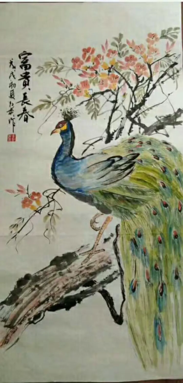 西峡籍女子国画家李红英作品欣赏