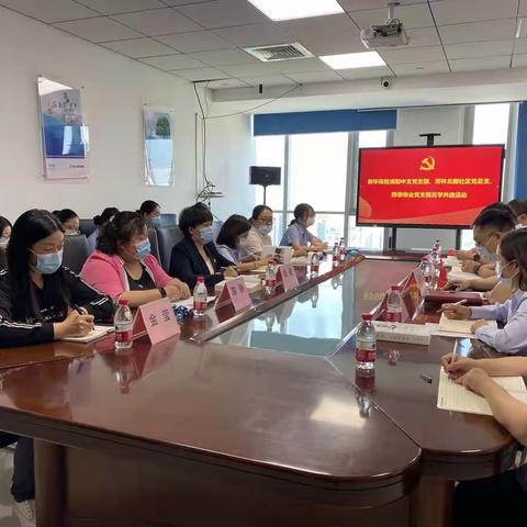 党建引领聚合力，互学共建促提升。