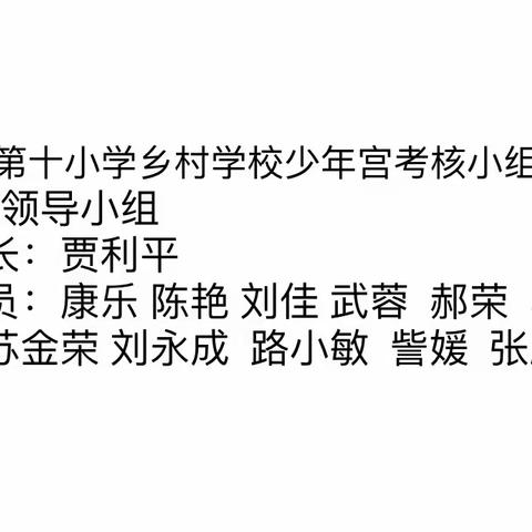 “乡村少年宫 助力成长梦”——第十小学“乡村学校少年宫”展示汇报活动暨乡村学校少年宫社团期末考核