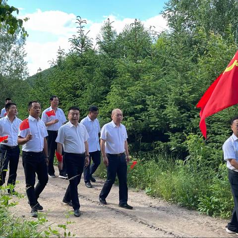 宝清县烟草专卖局开展“学习党史、不忘初心、重走抗联路、永远跟党走”主题党日活动