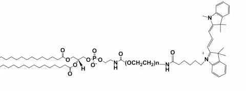 花菁染料CY3-聚乙二醇-二硬脂酰基磷脂酰乙醇胺CY3-PEG-DSPE