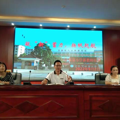 凝“新”蓄力，扬帆起航——宜春八小珠泉校区新教师培训