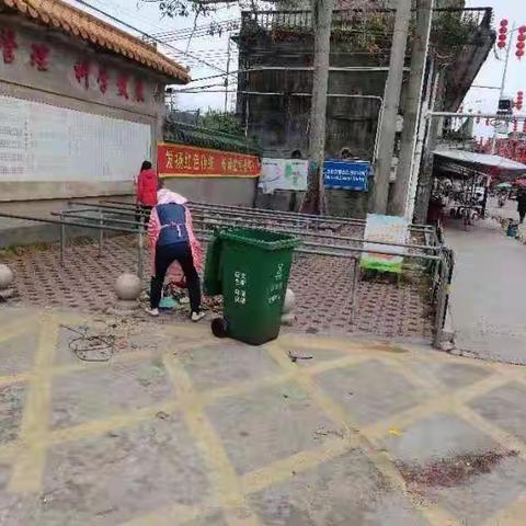 龙门县铁岗学校开展开学前环境整治行动