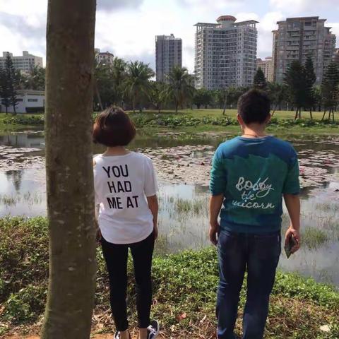 美兰区人民街道新利社区海甸五西路东段排洪沟、白沙湖巡查日记