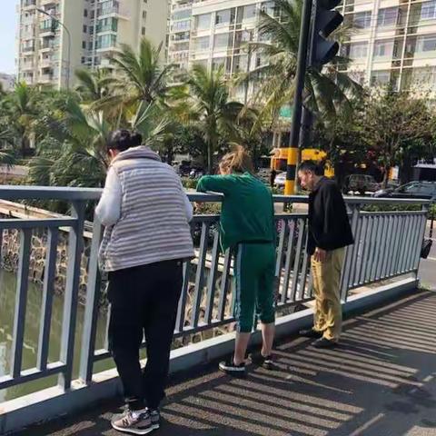 美兰区人民街道新利社区海甸五西路东段水体、白沙湖巡查日记