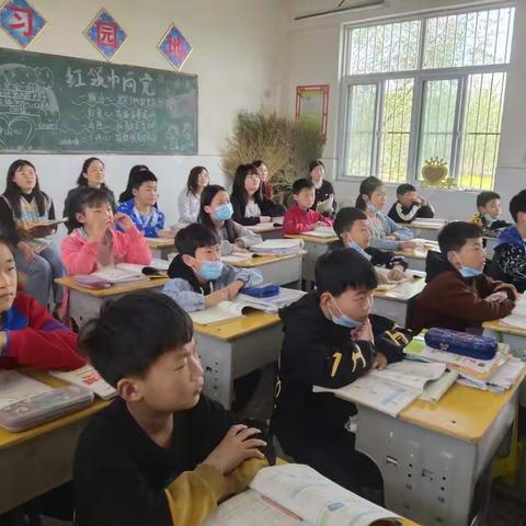 以研促教，共同进步——侯庙镇后付楼小学数学教研活动