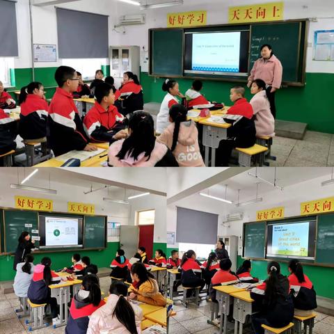 北义城中心学校“实战化教研”小学英语团体课活动在北义城小学举行