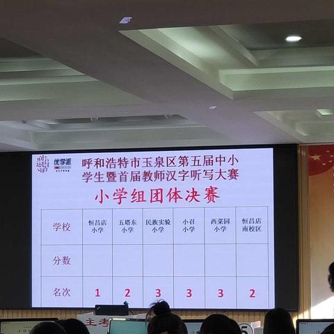 参加听写大赛       提升文字水平