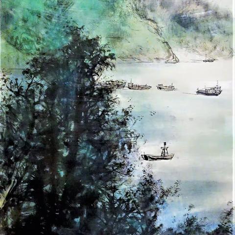 “当代岭南画派四大家”之黎雄才作品欣赏