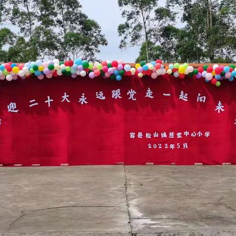 喜迎二十大  永远跟党走  一起向未来（新改）