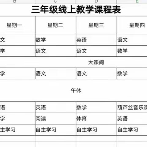 群“英”荟萃——大郭镇胡桥学校三年级英语线上教学总结