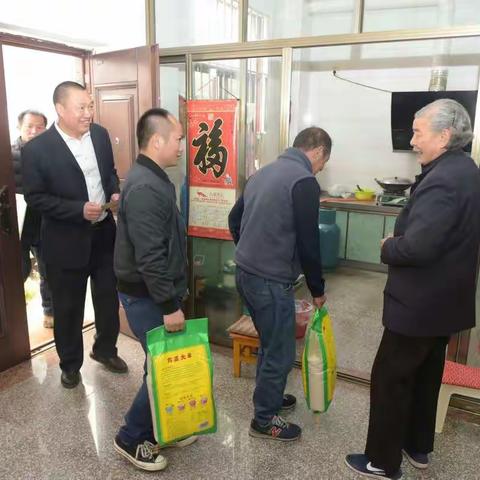 大营街社区新春慰问送真情 浓浓关怀暖人心