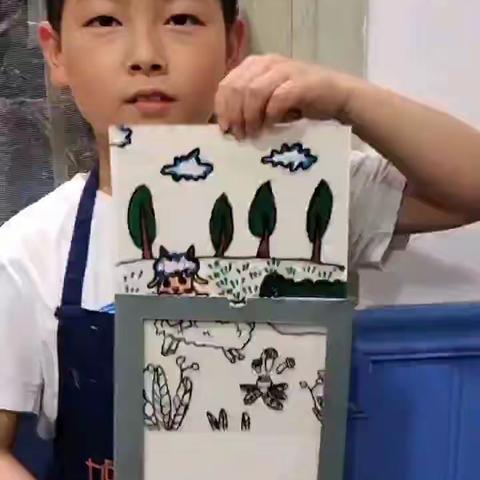 旭日画室第十二周学生作品欣赏（市人大校区）