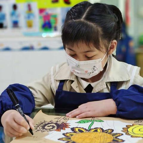 旭日画室初级班作品展