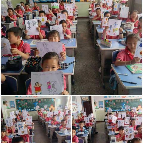 以美育人，以艺育才———轩辕小学2021一2022 学年度第二学期四年级美术教学工作总结