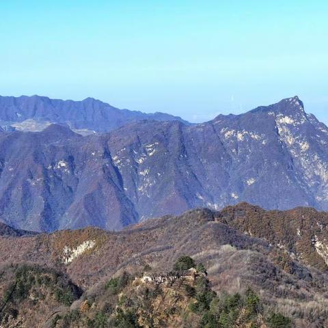 驴行秦岭 - 20231126 太平峪万花山云际寺O型穿越