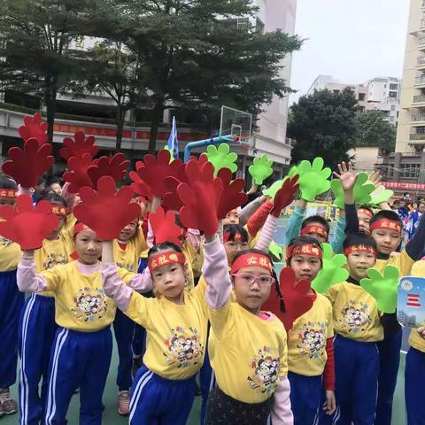 肇庆市龙禧小学三5班  第12届校园田径运动会影像记