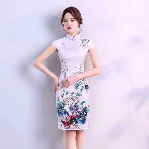🉐️特价2万多件短款旗袍清仓处理要的联系13773699149微信同步