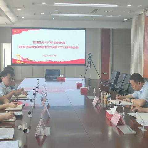 日照分行召开不良授信风险背后腐败问题线索摸排工作推进会