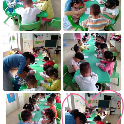 大一班上学期生活、学习剪影