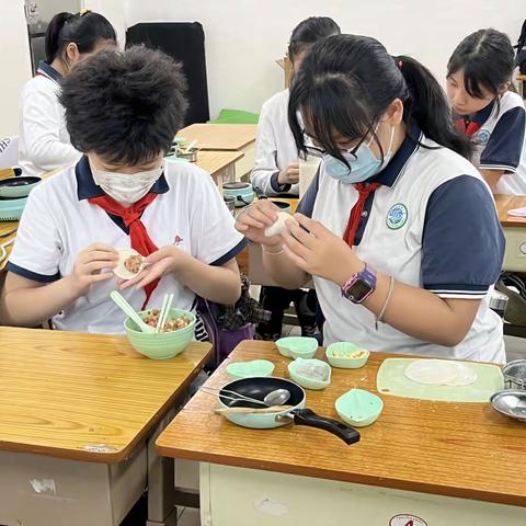 水荫路东山一品小学5.12烹饪课后反馈