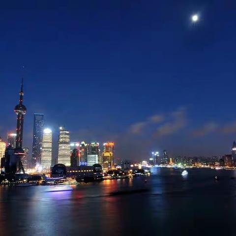 浦江月色