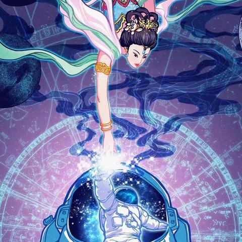 续九天魂梦，绘奋进青春—库尔勒市第六中学观看“同上一堂科学课”主题活动暨“科技馆里的科学课”