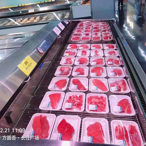 2月21日生鲜第二次开业陈列图片