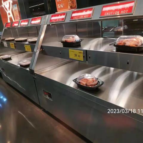 3月18日生鲜第二次开业陈列图片