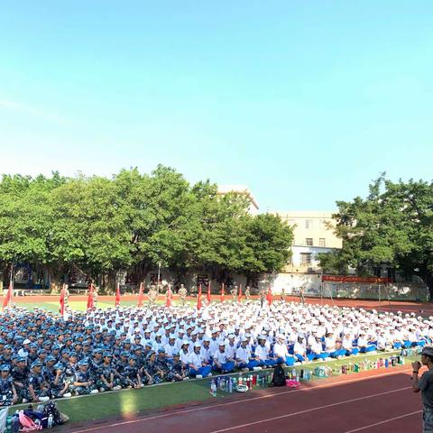 医疗救护 消防演练——2019年广州市黄埔军校纪念中学学前训练营消防演练