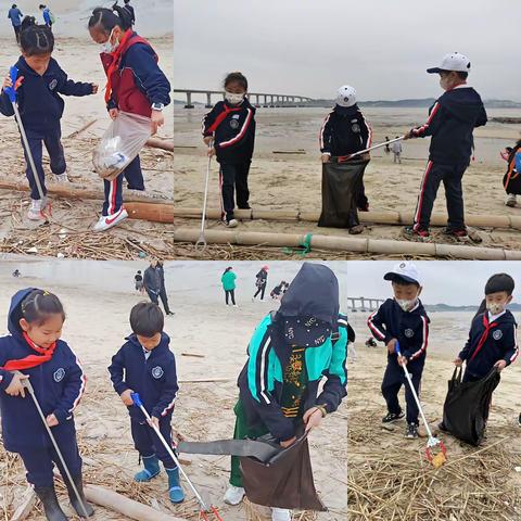 “保护环境 人人有责”洞头区实验小学102班雷锋月活动