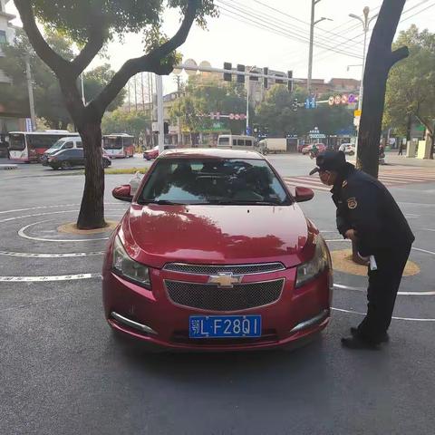 城管三支队违停整治日报