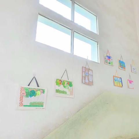 浮桥河学校2021年庆六一绘画展览