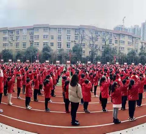知党史  感党恩  一心向党小“红”牛——百花小学2021年春季开学典礼
