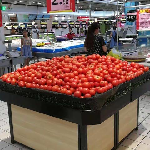 常青店8月3日生鲜第二次开业