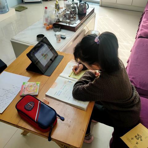 线上教学亦精彩，且待东风送春归。—临颍县黄龙学校小学部语文线上教学纪实