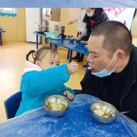 大雪至，汤圆暖——陈家坝小学附属幼儿园大雪包汤圆活动