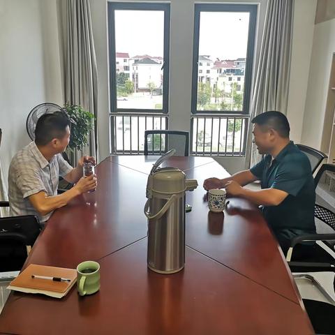 兰溪市发改局走访规上服务业企业