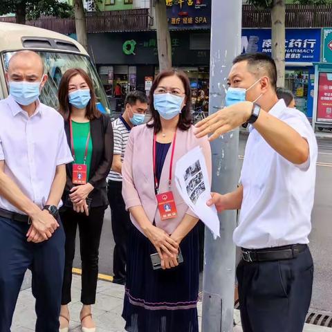 民治街道北站、民新人大代表社区联络站联合开展“人民路与龙胜路违停车辆占道等相关问题”视察活动