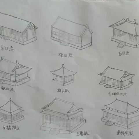 22装饰1班屋顶绘画